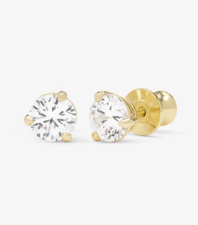 Not Your Basic 6mm Studs- Gold
