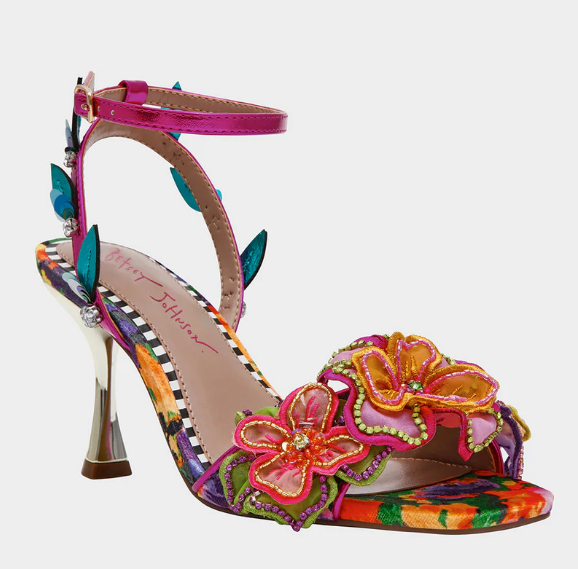 Annalee Heel- Floral Multi