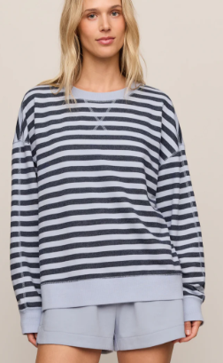 The Everyday Striped Crew- Eclipse