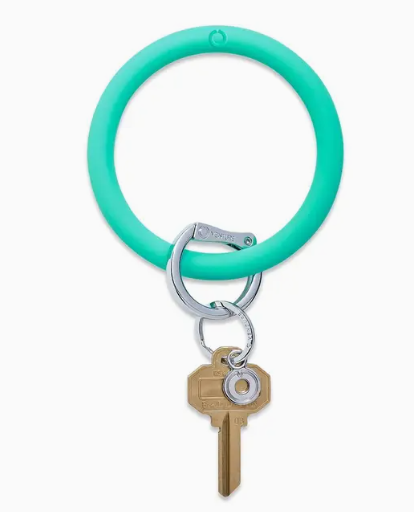 Silicone Big O Key Ring- in the Pool