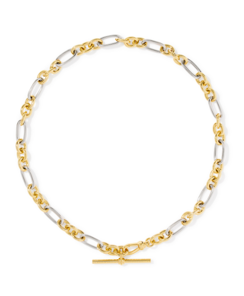 Embry Link &amp; Chain Necklace Mixed Metal