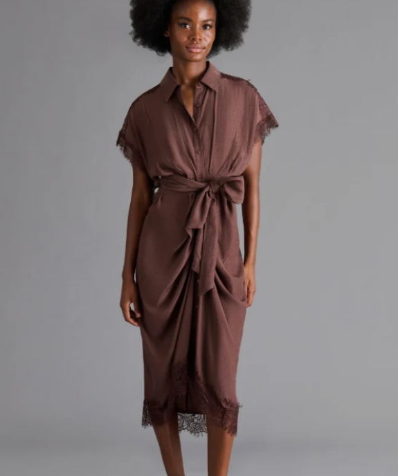 Tori Dress- Walnut