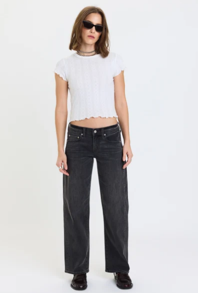 Replay Low Rise V-Waist Soft Barrel- Motion