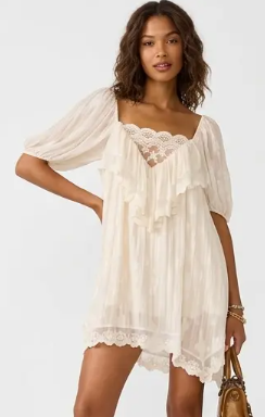 Vickie Dress- Cream