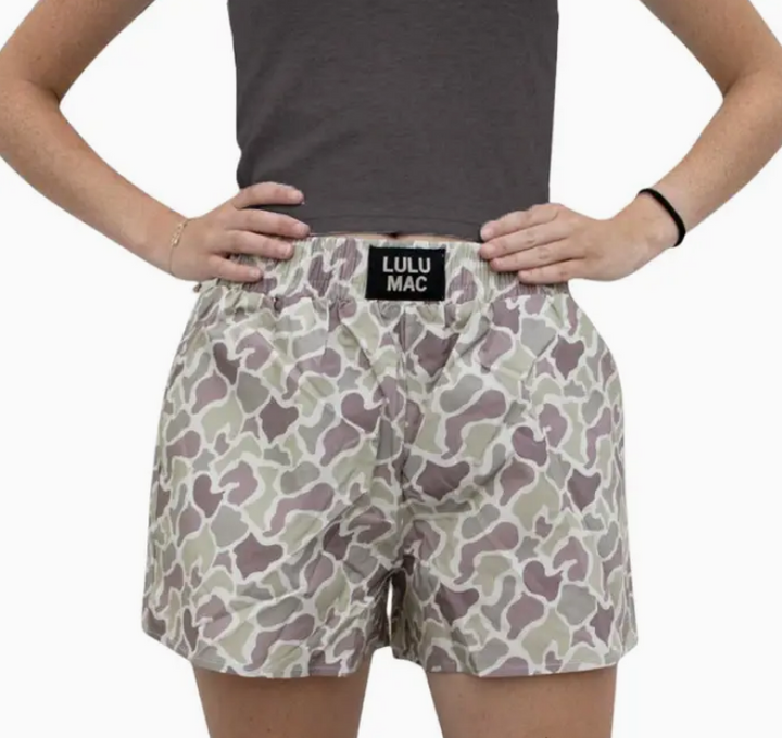 Camo Boxer Short- Green