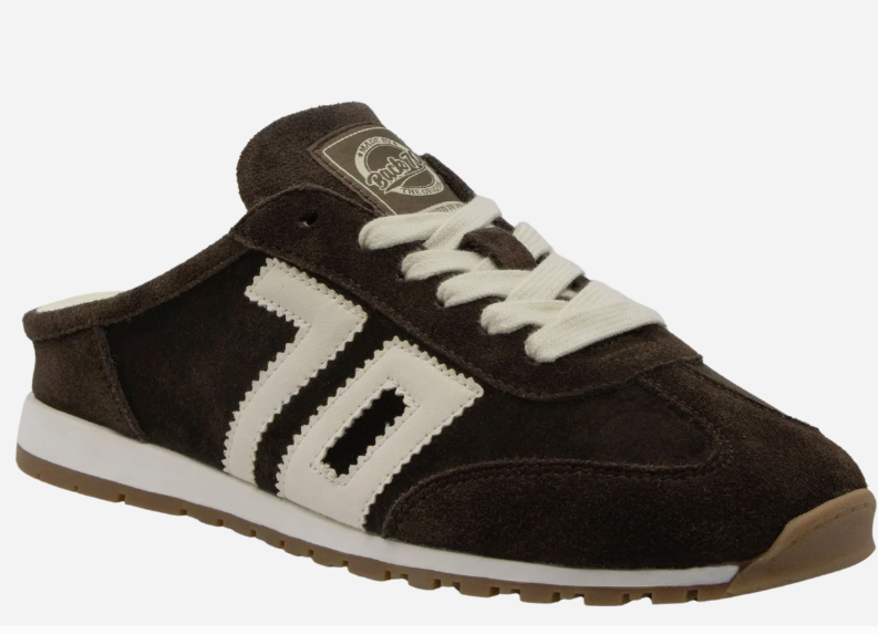 Venice Backless Sneaker- Velvet Coffee