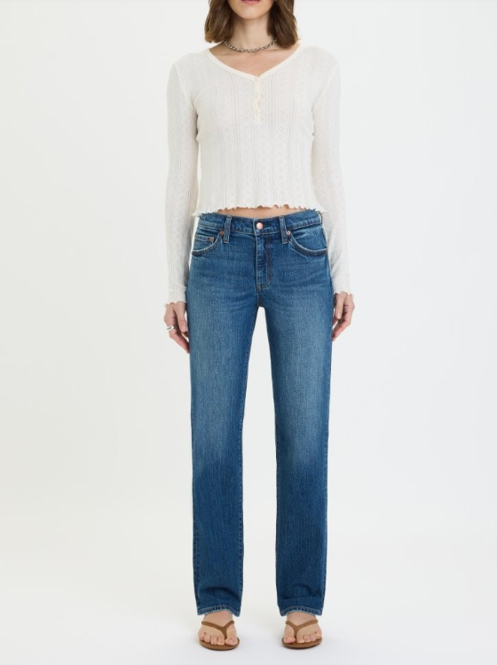 Rebel MR Slim Straight Jean- Surge