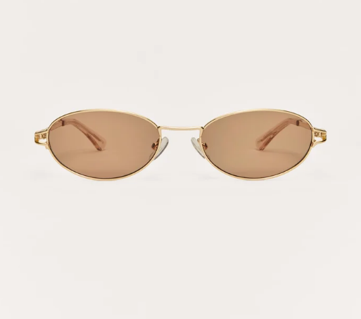 Porto Gold Sunglasses- Sand Polarized