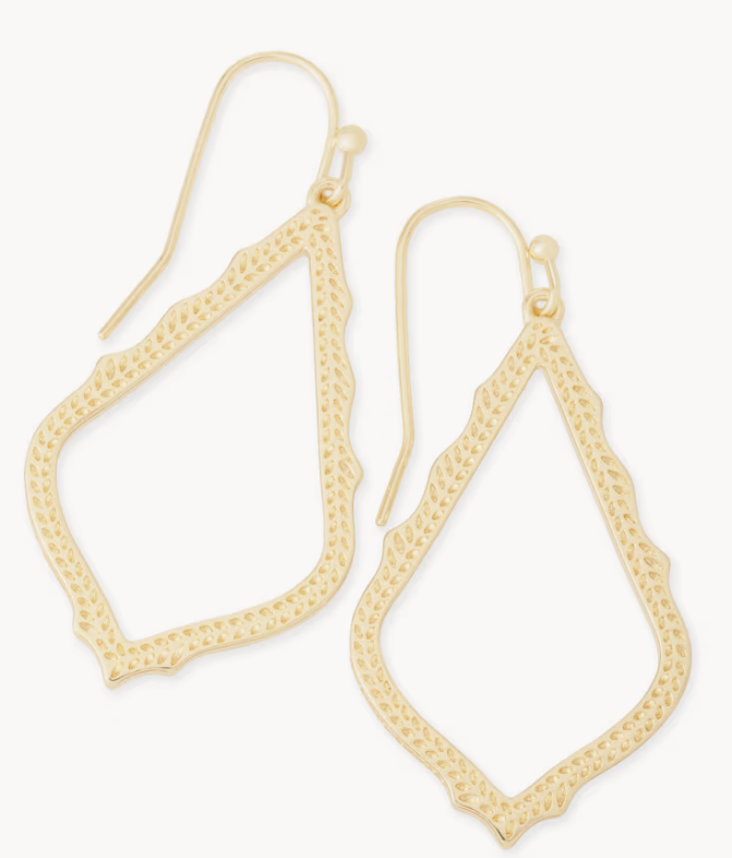 Sophia Earrings- Gold Metal