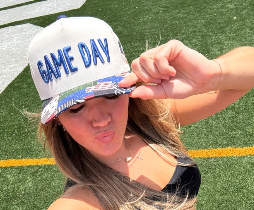 Game Day Embroidered Hat