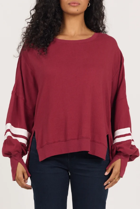 Trenton Sweatshirt - Tibetan Red