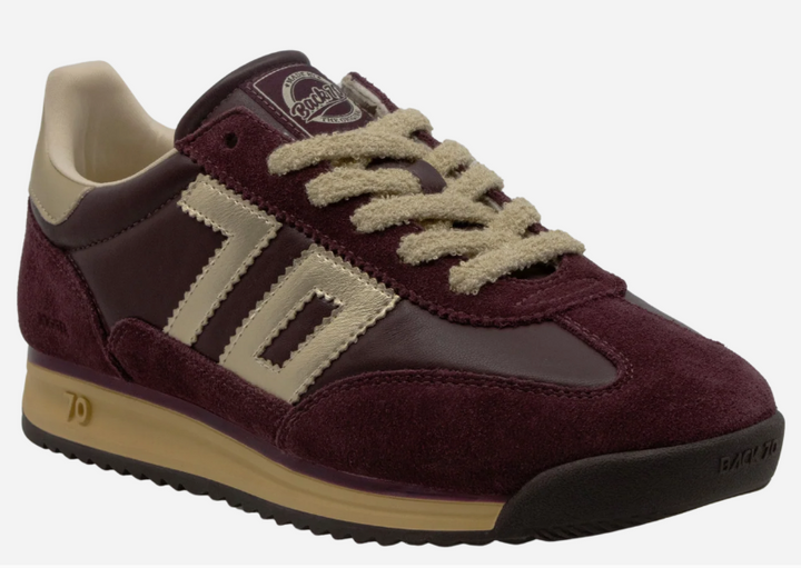Jogger W26 Sneaker- Wine Gold