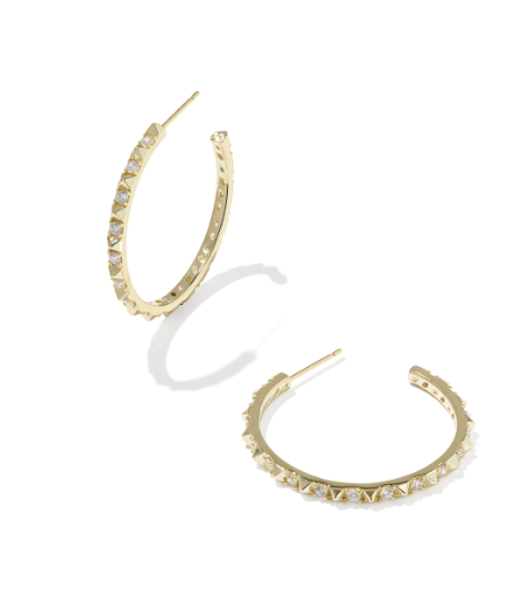 Fate Hoop Earrings Gold