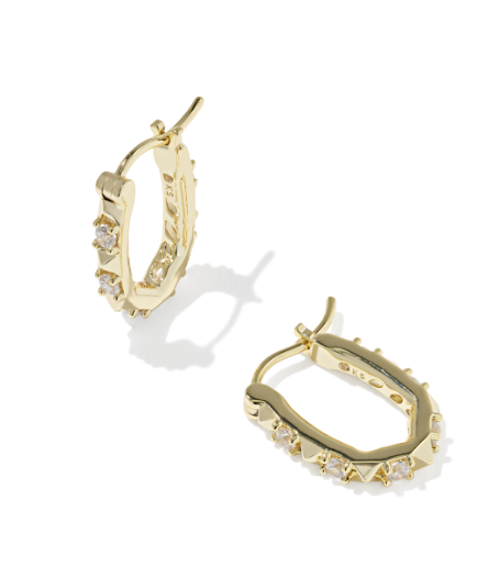 Fate Huggie Earrings Gold