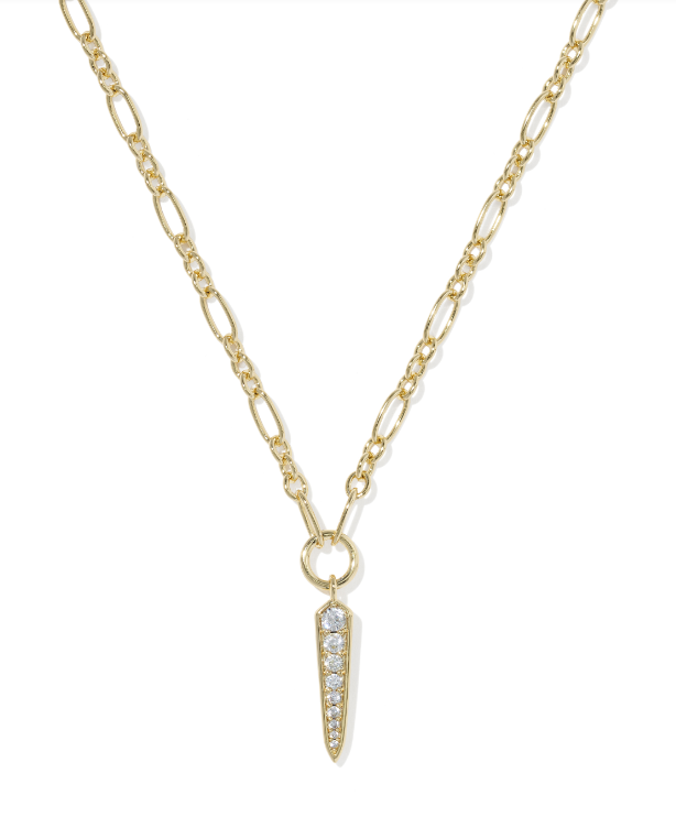Fate Short Pendant Necklace Gold