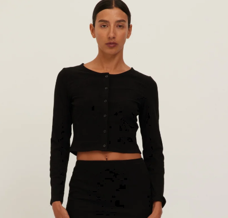Del Rey Cardi- Black