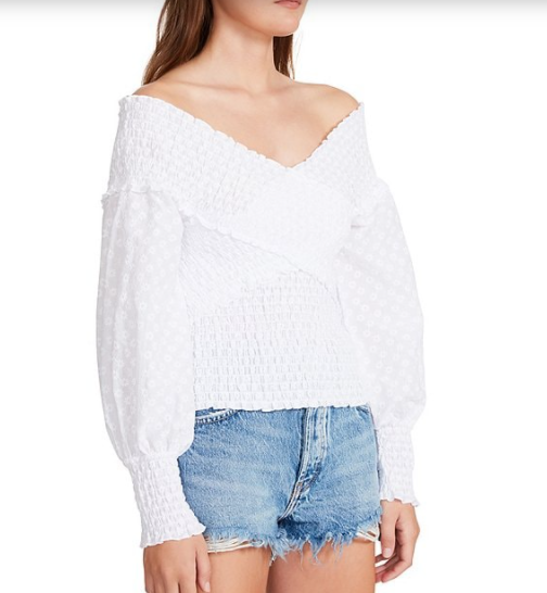 Victoriously Yours Top- Wht - Sm