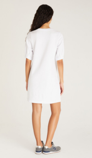 Gigi Terry Mini Dress - White