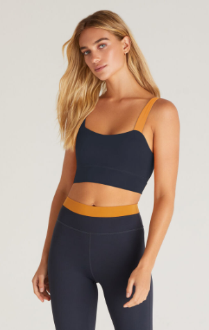 Crown Tank Bra - D. Navy - Xs