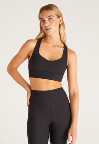 Reform Rib Tank Bra - Blk