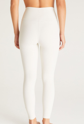 Finesse Rib 7/8 Legging - Sandstone