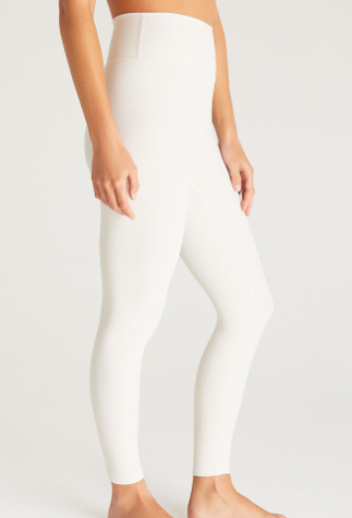 Finesse Rib 7/8 Legging - Sandstone