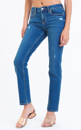 St. Tropez Blair HR Slim Straight Jean - 26