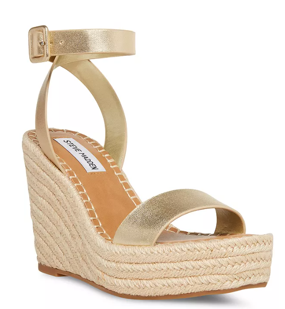 Upstage Wedge - Gold - 9.5