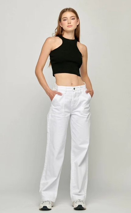 Carpenter Dad Jean - Wht