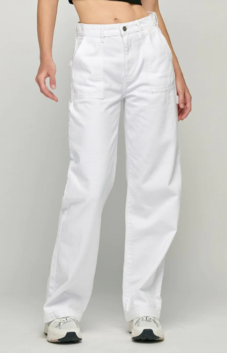 Carpenter Dad Jean - Wht