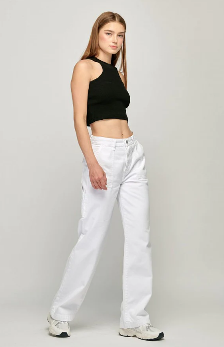 Carpenter Dad Jean - Wht