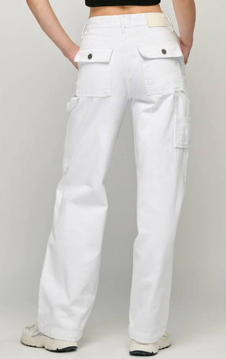 Carpenter Dad Jean - Wht - 27
