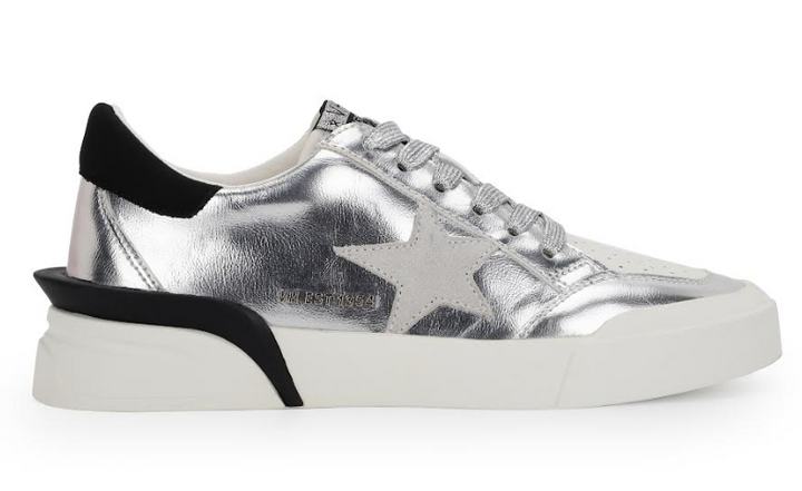 Laser VH Chrome Sneaker - Silver - 8.5