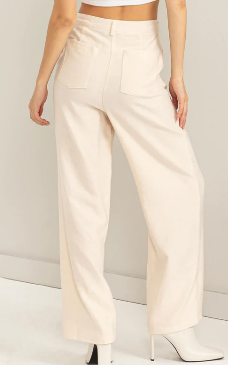 Selene Corduroy Pant - Cream - Sm