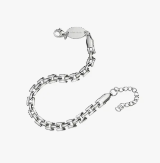 Squared Bracelet Silver