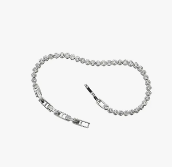 Tennis Bracelet Links Silver