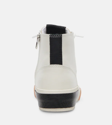 Zohara Hightop Sneaker - Wht/Blk