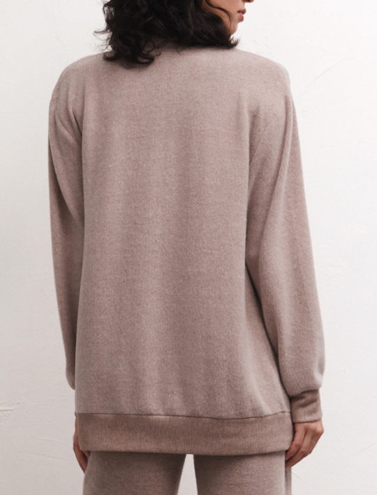 Pamelia Cozy Cardigan - Toffee