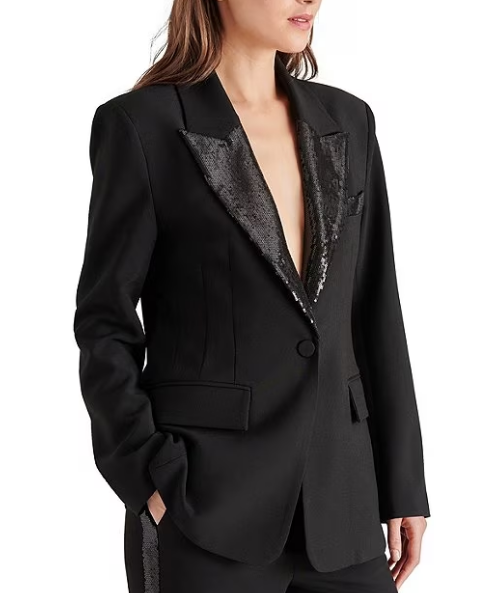 Misha Blazer - Blk/Sequin - Sm