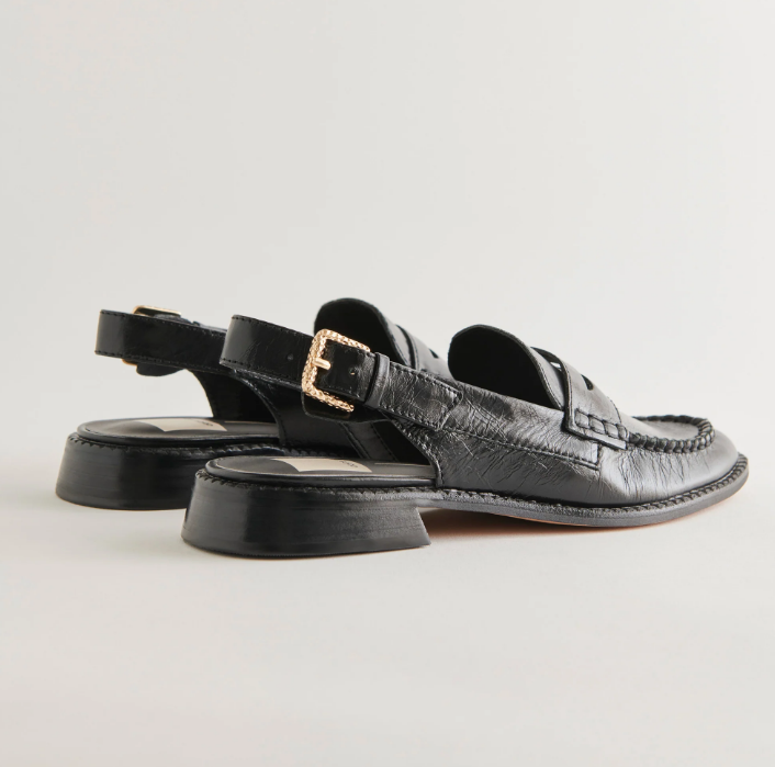 Hardi Slingback Loafer - Black