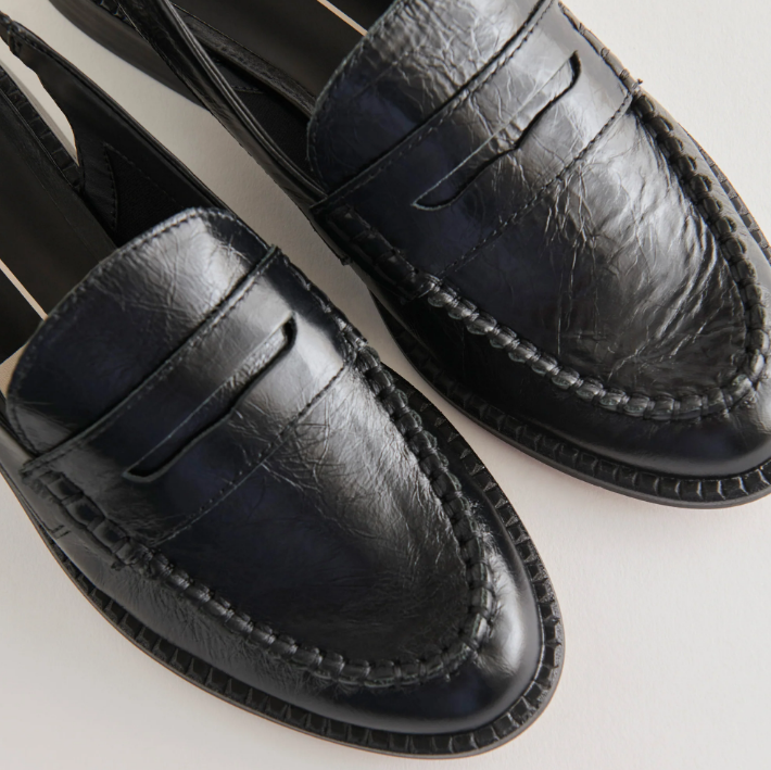 Hardi Slingback Loafer - Black