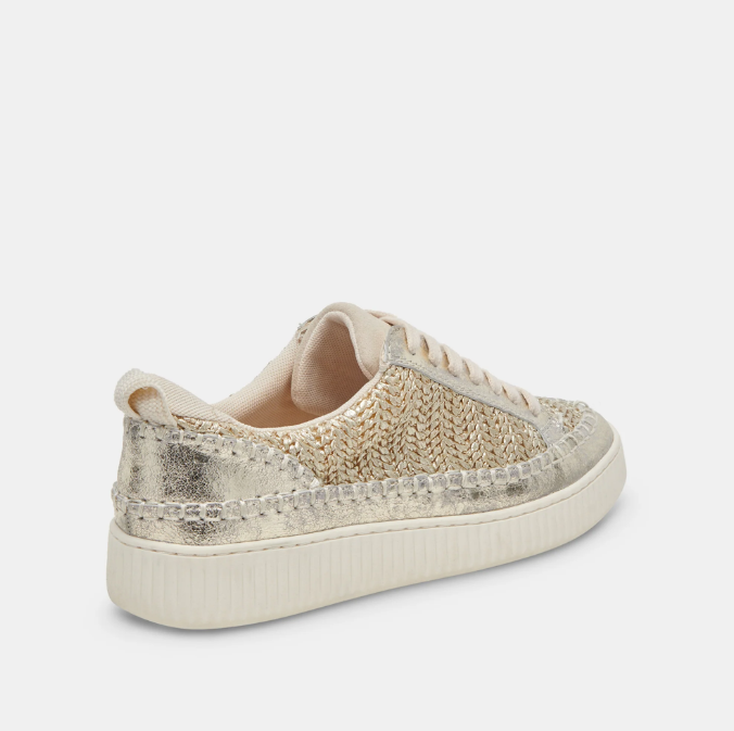 Nicona Sneaker - Gold Woven - 6