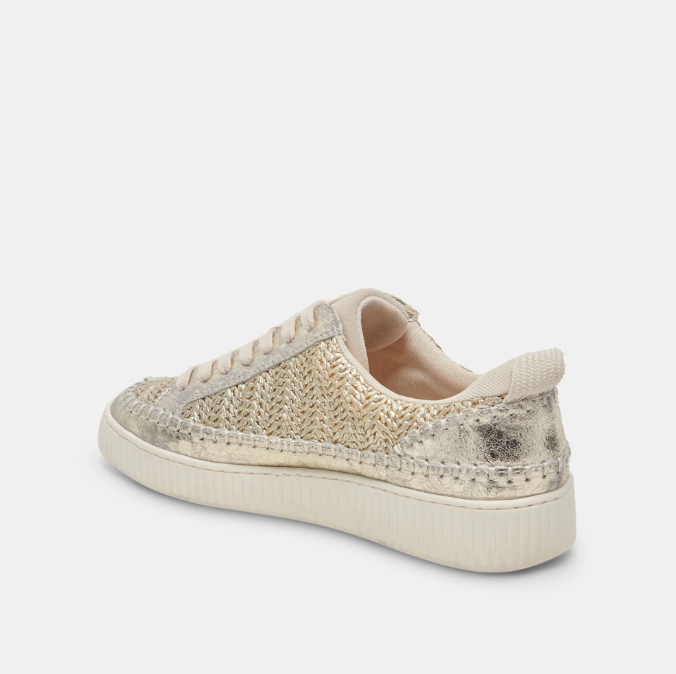 Nicona Sneaker - Gold Woven - 6