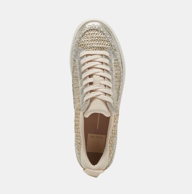 Nicona Sneaker - Gold Woven - 6