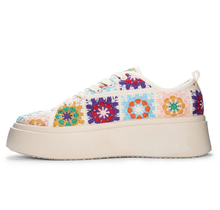 Rambling Crochet Sneaker- P. Multi - 6