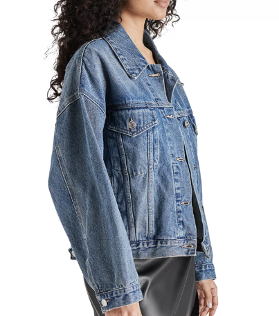 Sienna Denim Jacket - Blue Denim