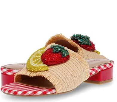 Lindy Heel Sandal - Nat