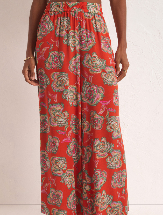 Dante Tango Floral Pant - Tango - Lg