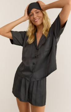 Treat Yourself PJ Set - Graphite - Med
