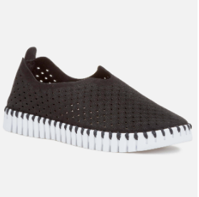 Tulip Slip On - Blk/Wht